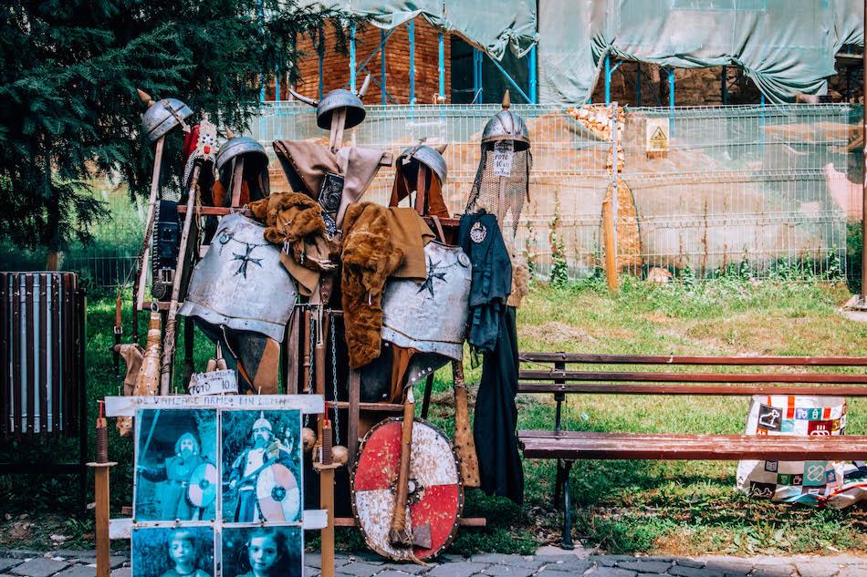 Armours in Sighisoara Romania