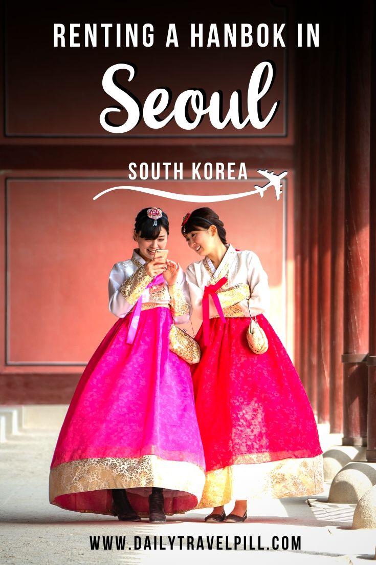 Renting a hanbok in Seoul