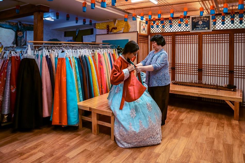 Hanbok rental Seoul