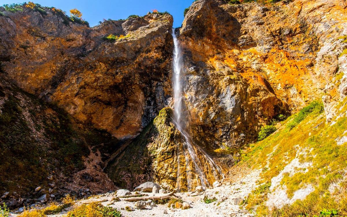 Rinka Waterfall - hidden gems in Slovenia, off the beaten path, Slovenia off the beaten track, Slovenia secret places, Slovenia unique destinations, less known places in Slovenia