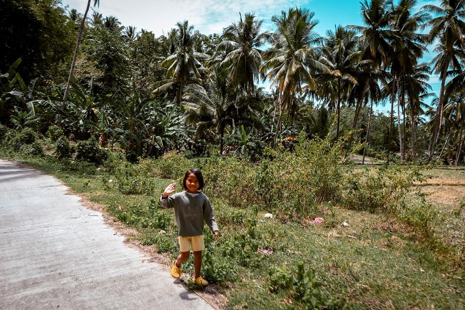 Road to Dimiao Twin Falls, Bohol