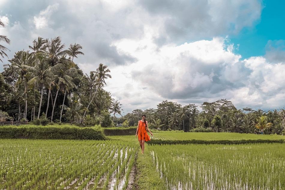 Road to Tibumana Waterfall Bali
