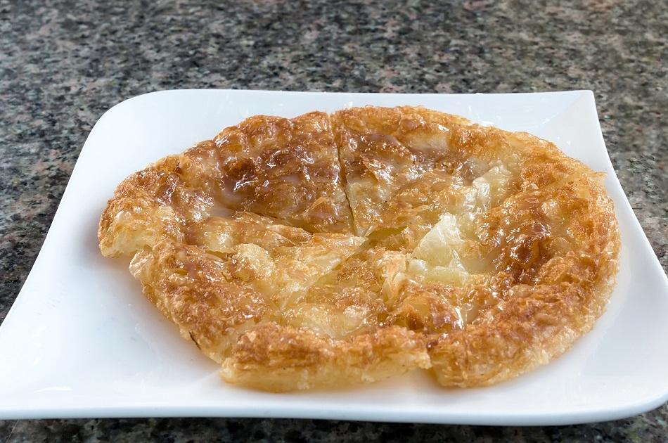 Roti Pisang traditional dish in Malaysia