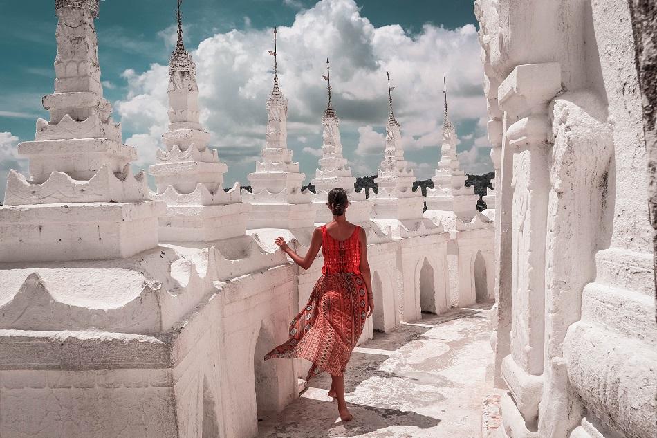 Hsinbyume Pagoda - Myatheindan Pagoda - Mingun, Mandalay