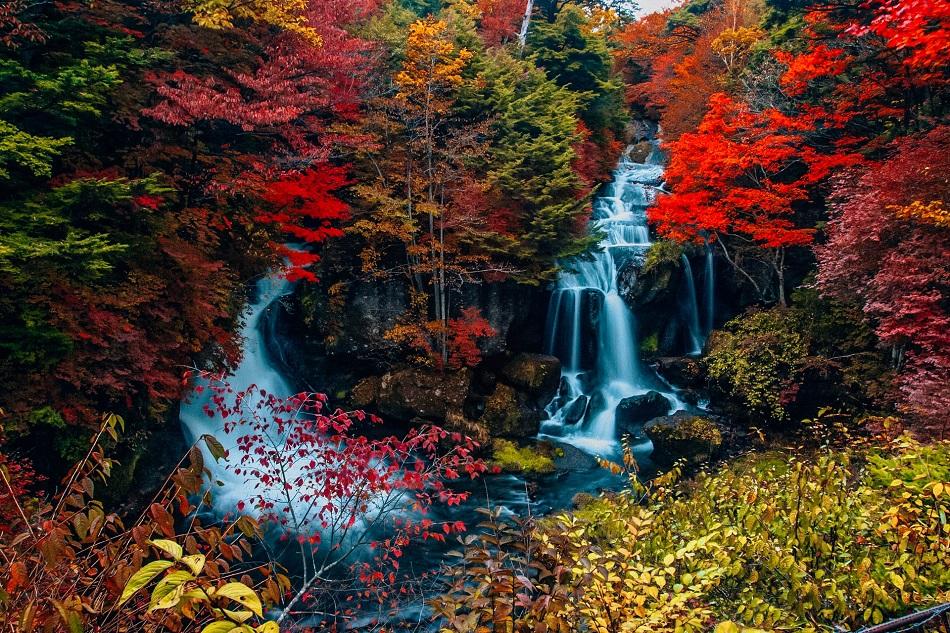 Ryuzu Waterfall, Japan