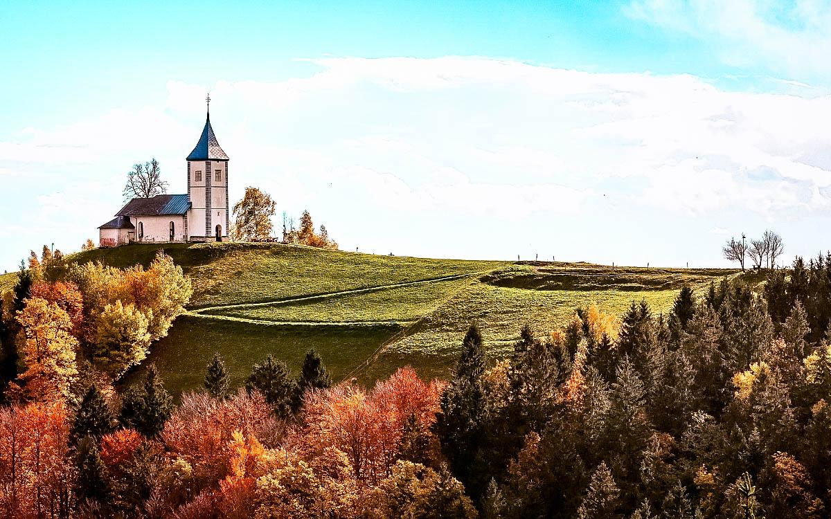Saints Primus and Felician Church - hidden gems in Slovenia, off the beaten path, Slovenia off the beaten track, Slovenia secret places, Slovenia unique destinations, less known places in Slovenia