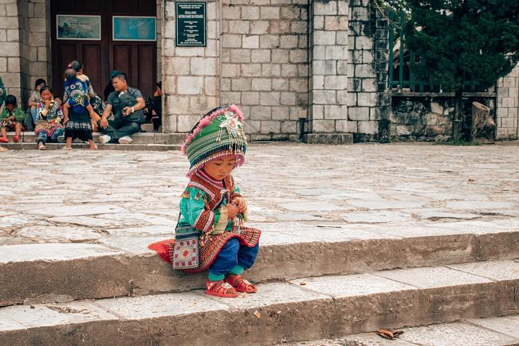 Sapa ethnic minority child