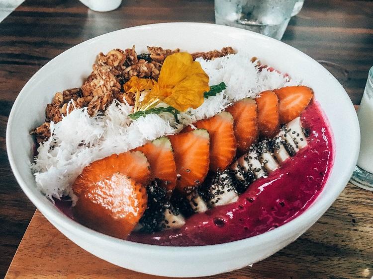 Satu Satu Coffee Company smoothie fruit bowl