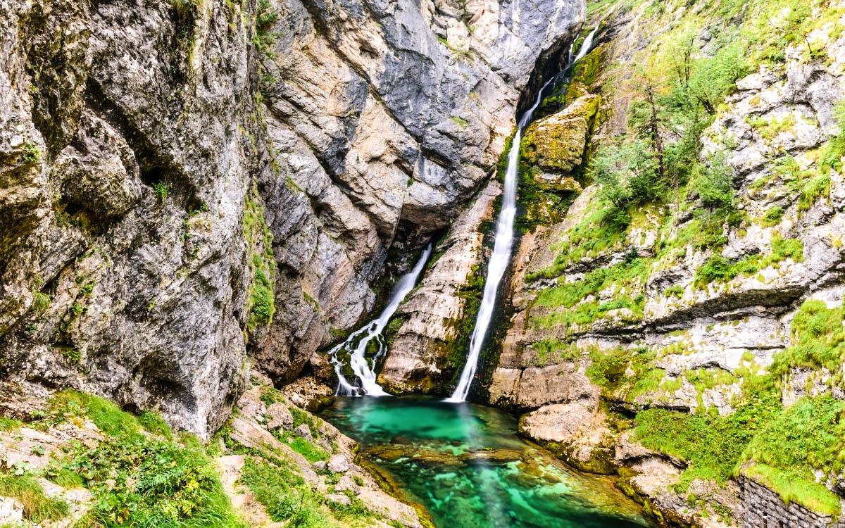 Savica Waterfall - hidden gems in Slovenia, off the beaten path, Slovenia off the beaten track, Slovenia secret places, Slovenia unique destinations, less known places in Slovenia