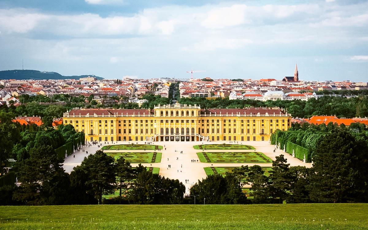 Schonbrunn Palace, Vienna - the most beautiful castles in Europe, fairytale castles in Europe, top castles in Europe, must-visit castles in Europe. unique castles in Europe.