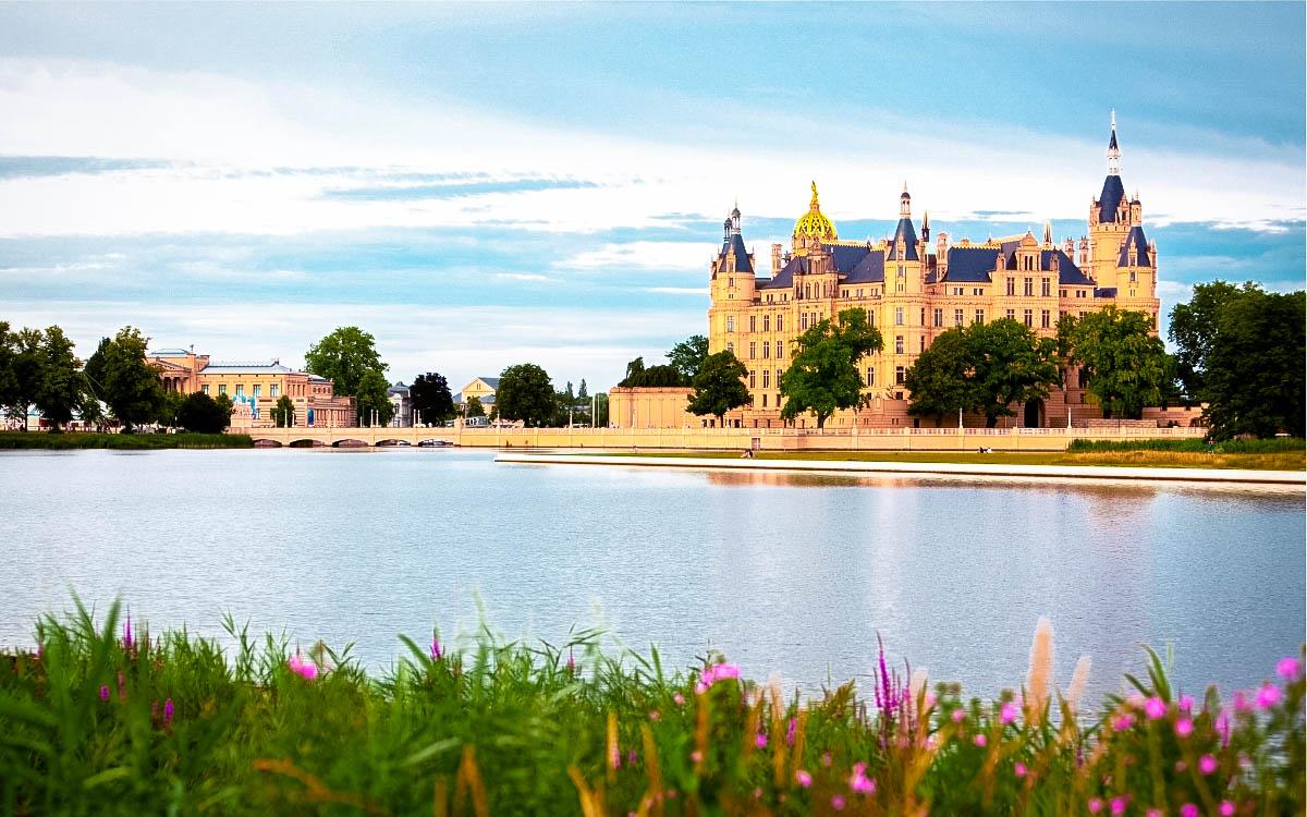 Schwerin Castle, Germany - the most beautiful castles in Europe, fairytale castles in Europe, top castles in Europe, must-visit castles in Europe. unique castles in Europe