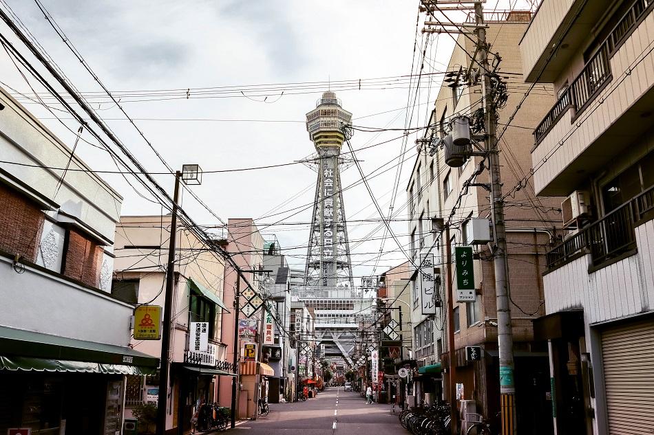 Shinsekai Tower in Osaka