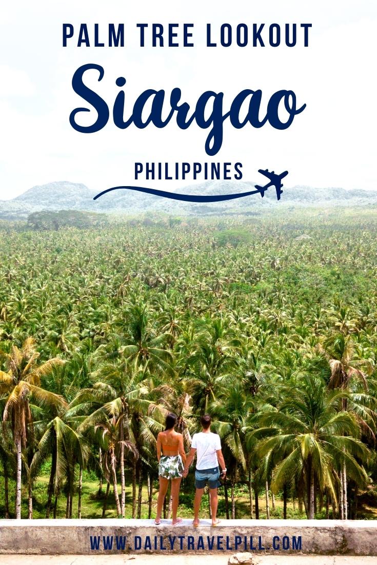 Siargao Palm Tree Lookout, Siargao Coconut Tree viewpoint, palm trees Siargao, Siargao coconut tree Lookout