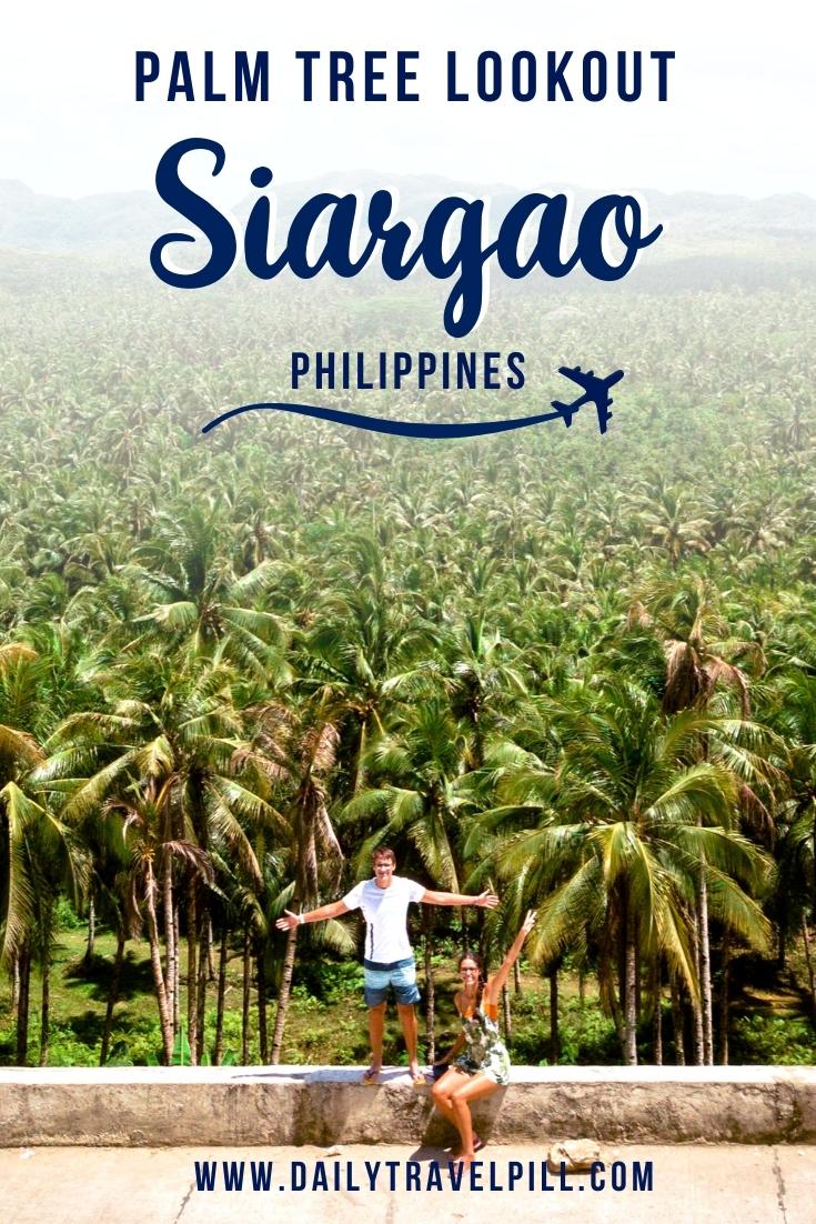 Siargao Palm Tree Lookout, Siargao Coconut Tree viewpoint, palm trees Siargao, Siargao coconut tree Lookout
