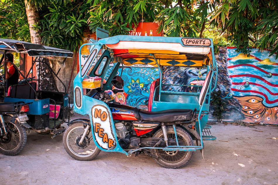 Tricycle in Siargao, Philippines