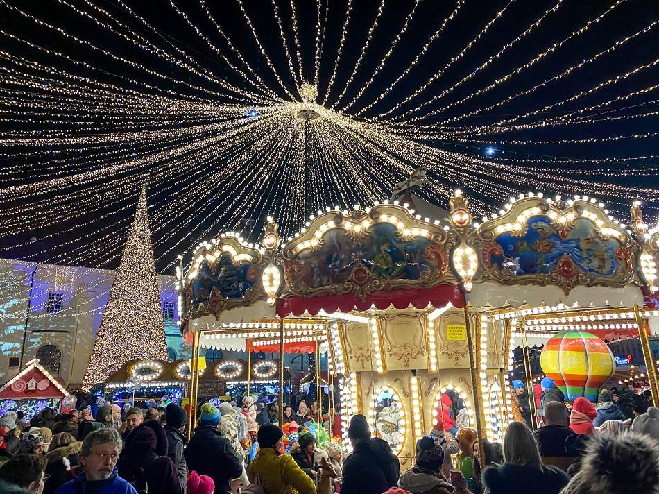 Sibiu Christmas Market Romania
