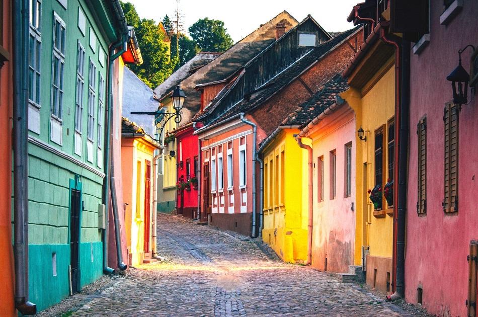 streets of sighisoara