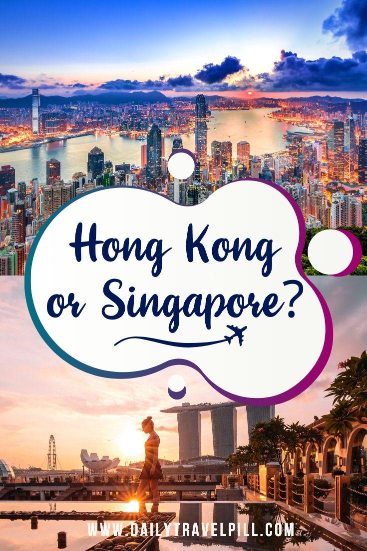 Singapore vs Hong Kong - which one to choose?