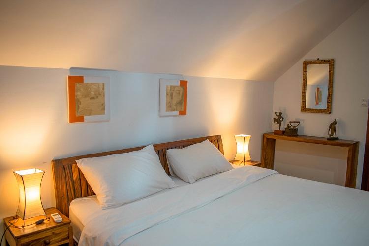 Sok San Beach Resort bed - room interior