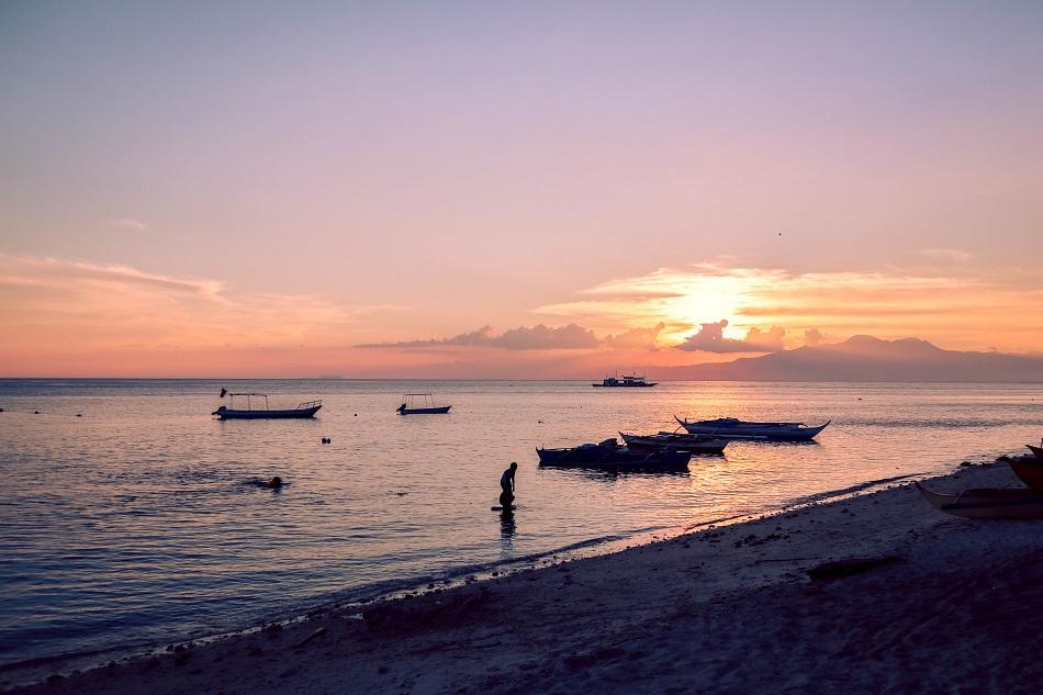 Sunset at Tubod Beach, Siquijor