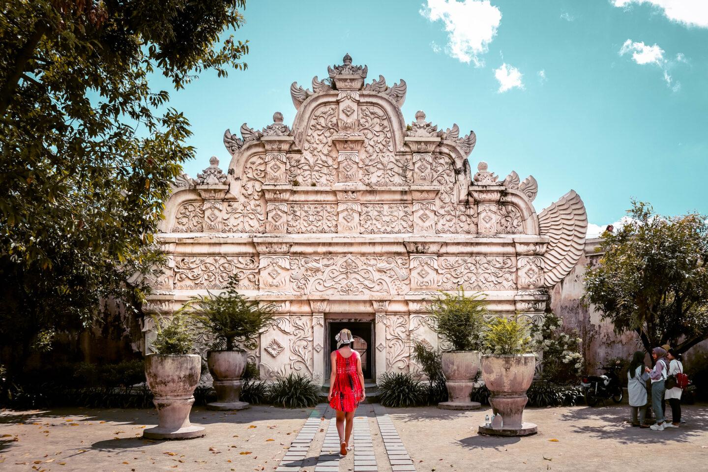 Taman Sari Water Castle entrance Yogyakarta