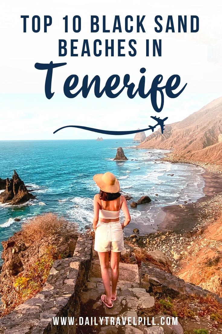 top black sand beaches tenerife, best black sand beaches tenerife