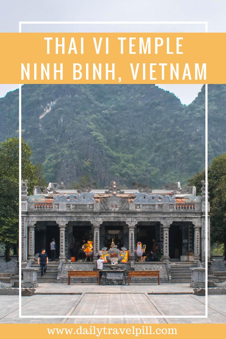 Thai Vi Temple Ninh Binh Province