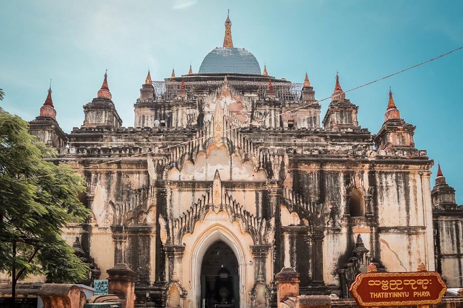Best temples in Bagan - Thatbyinnyu Temple