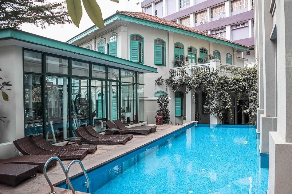The Majestic Hotel Malacca pool and gym