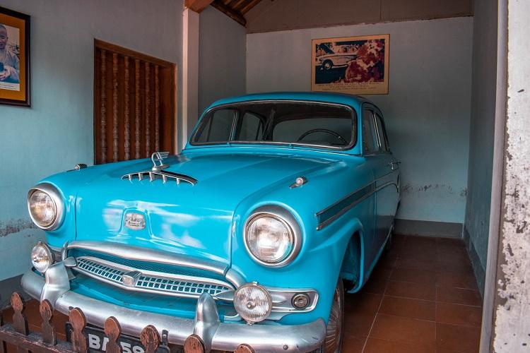Thien Mu Pagoda Hue monk car