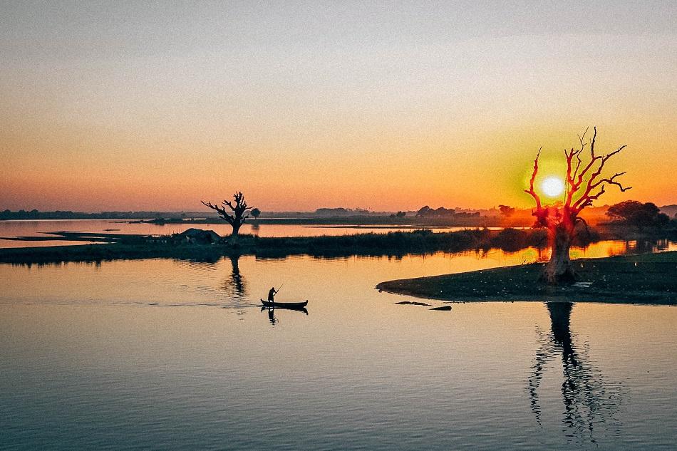 Sunset in Mawlamyine