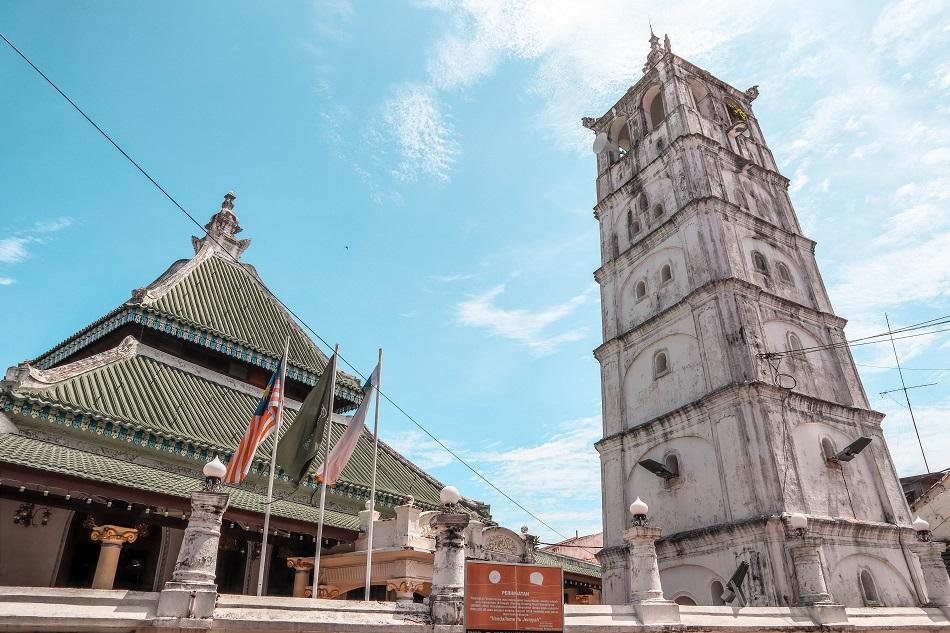 Masjid Kampung Kling Mosque Melaka Malacca