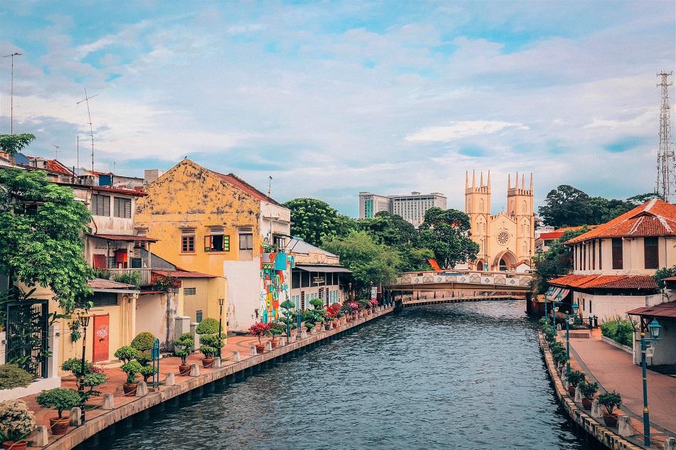 View over Melaka