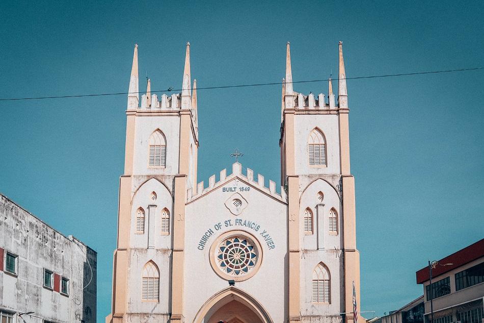 Church of St Francis Xavier Melaka Malacca