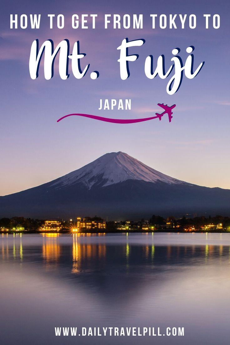 How to get from Tokyo to Kawaguchiko, Mount Fuji - transport options