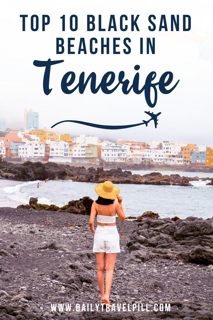 top black sand beaches tenerife, best black sand beaches tenerife