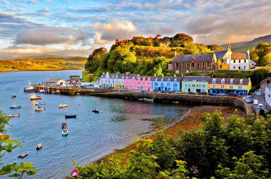 Portree. Scotland