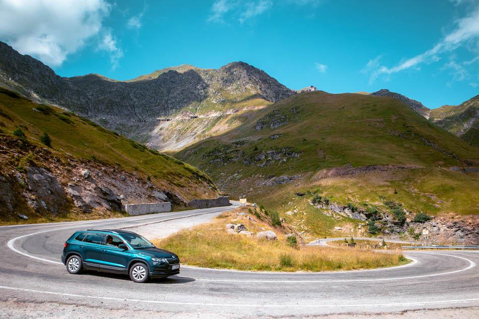 Transfagarasan Highway Romania
