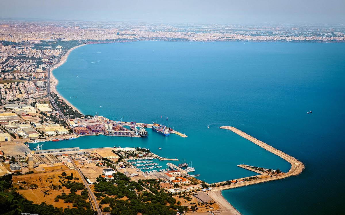 Tunektepe Teleferik view of Antalya