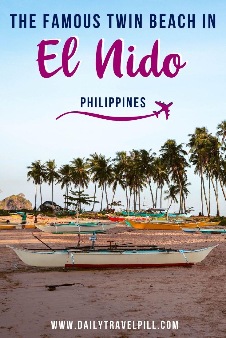 Nacpan Twin Beach El Nido, Palawan