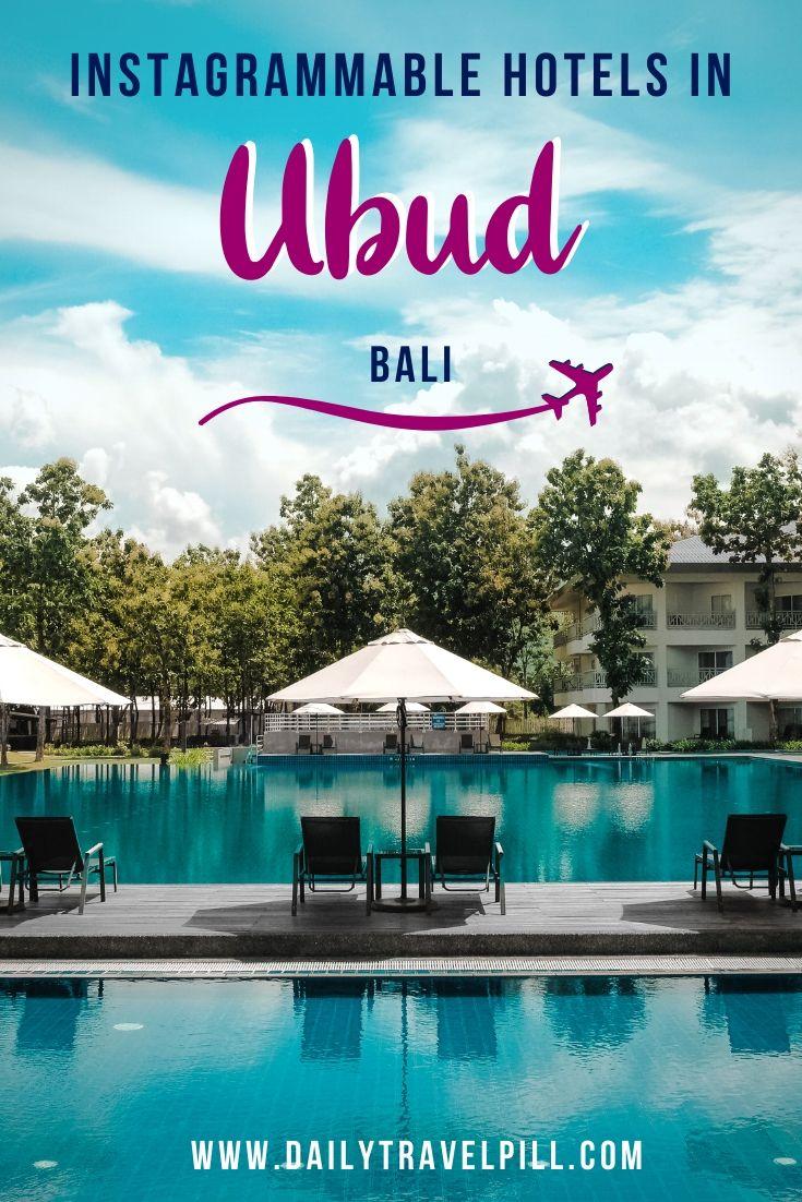 instagram hotels in ubud, bali
