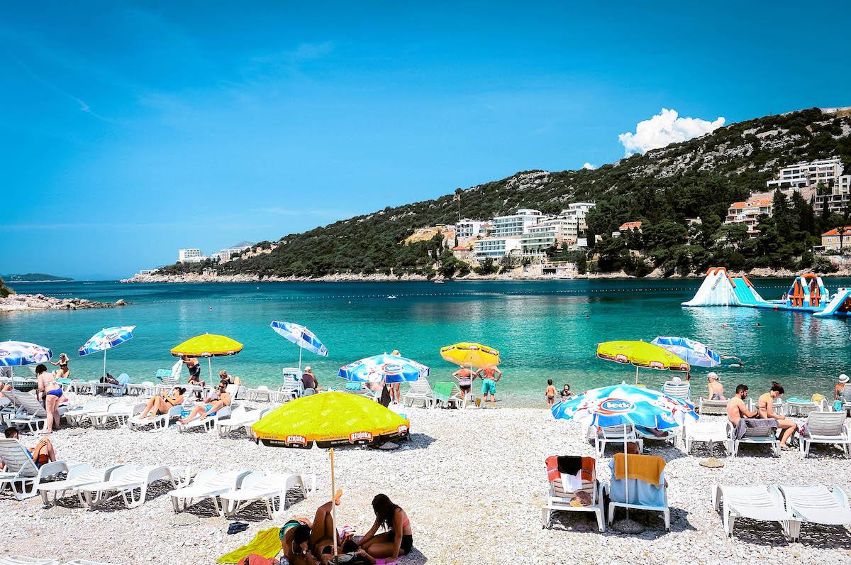 Uvala Lapad Beach Dubrovnik - best beaches in croatia, top beaches in croatia, most beautiful beaches in croatia, hidden beaches in croatia