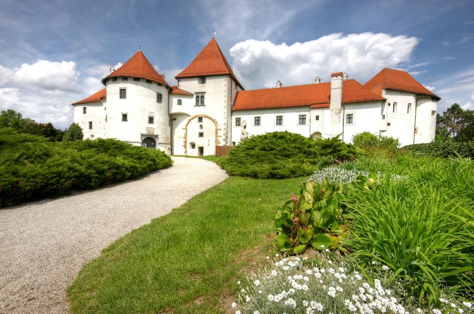 Varazdin Castle exterior Croatia - hidden gem in Croatia