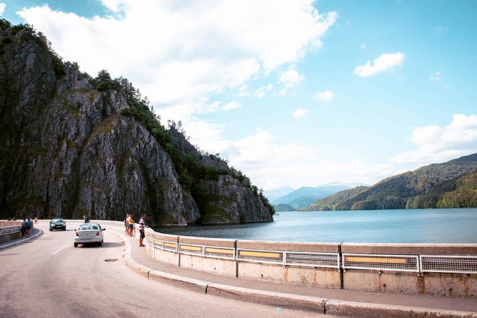 Vidraru Dam and Lake Romania