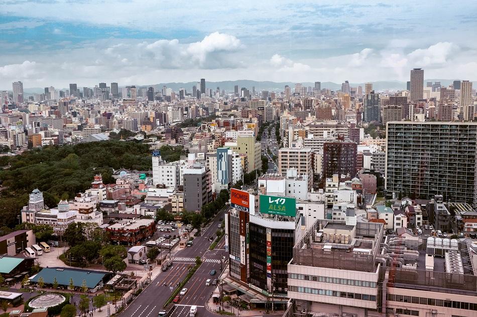View from Abeno Harukas, Osaka