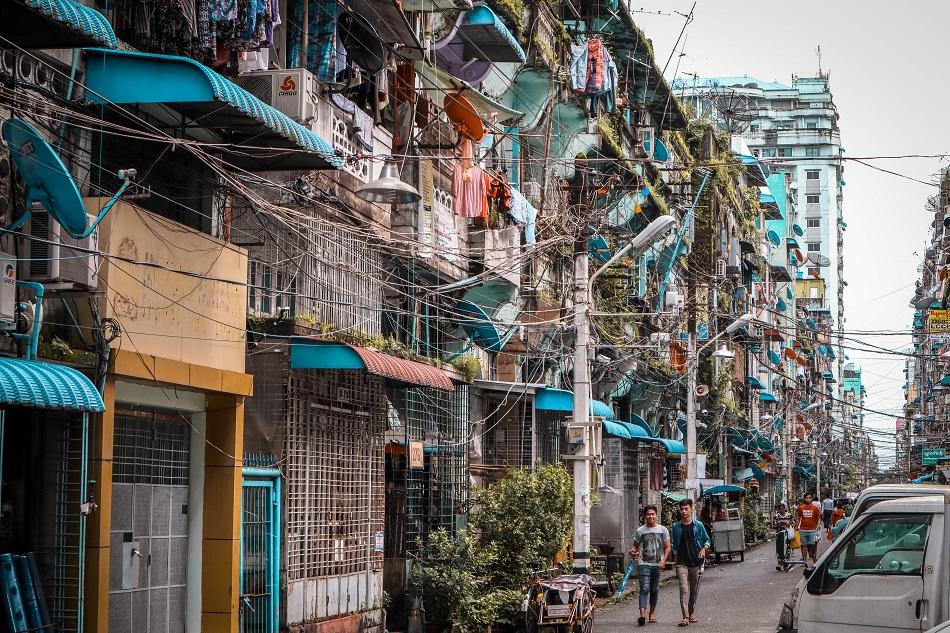 Yangon streets