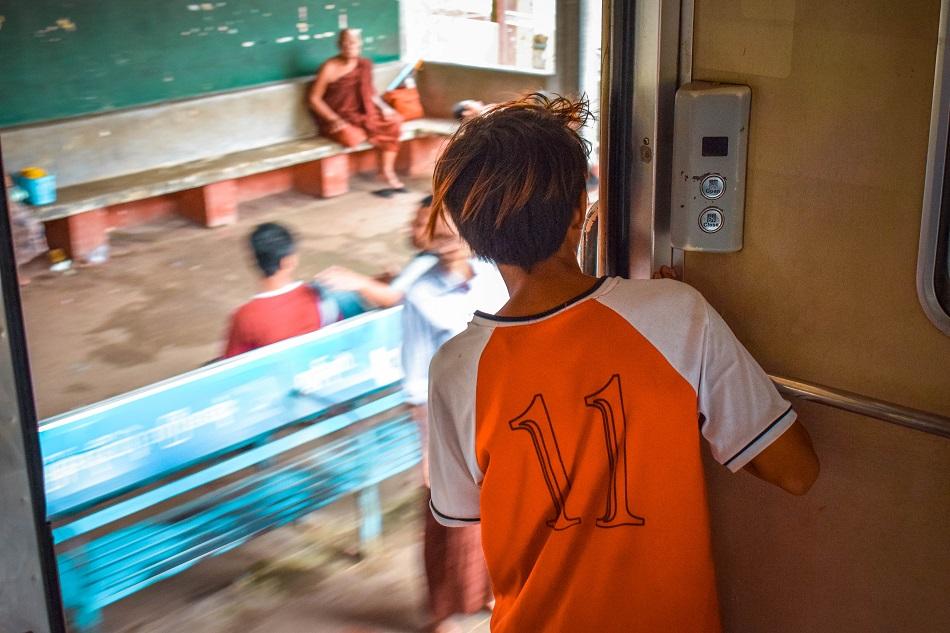 Yangon circular train stations