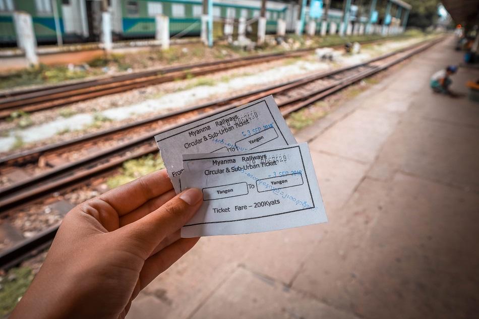 Yangon Circular Train tickets
