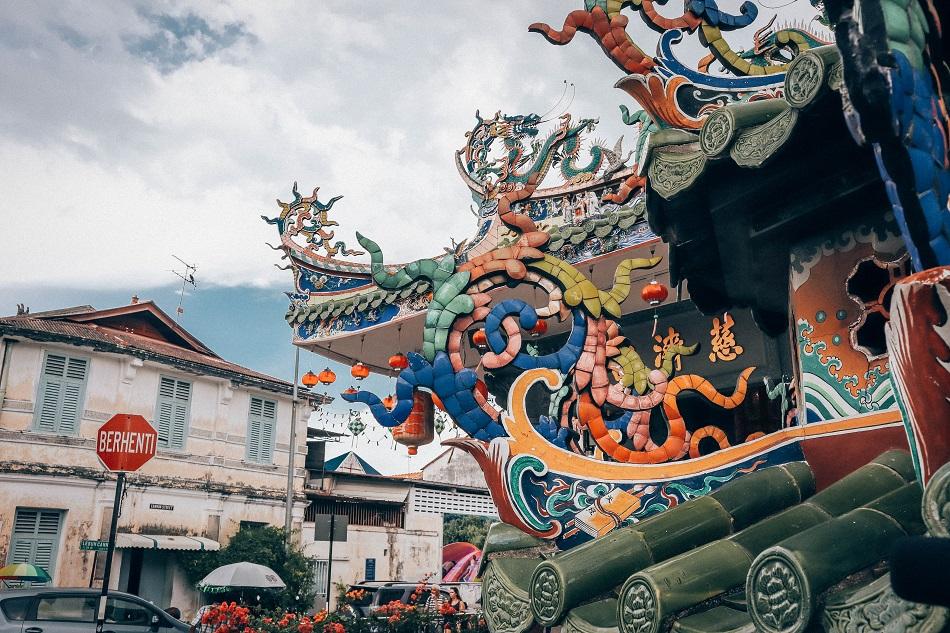 Yap Kongsi clanhouse temple in George Town, Penang